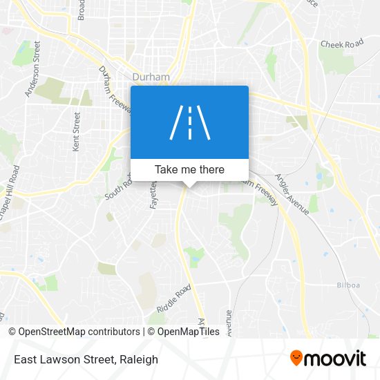 Mapa de East Lawson Street