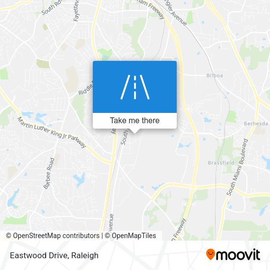 Mapa de Eastwood Drive