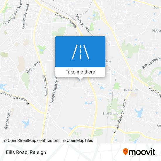 Mapa de Ellis Road