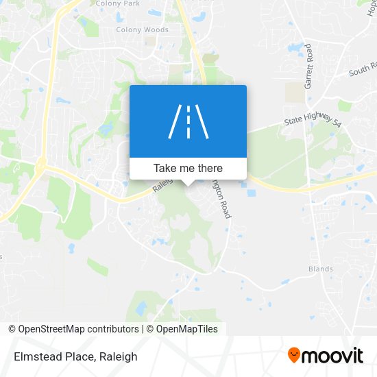 Mapa de Elmstead Place