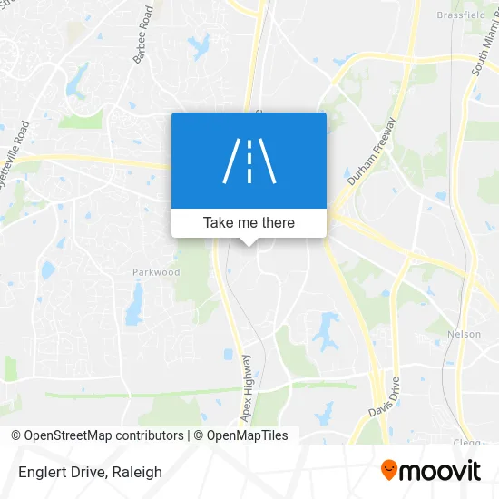 Englert Drive map