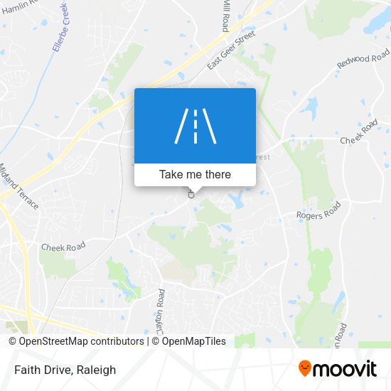 Mapa de Faith Drive
