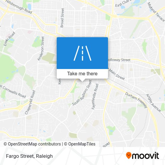 Mapa de Fargo Street
