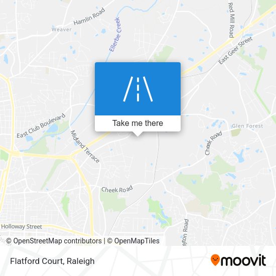 Mapa de Flatford Court