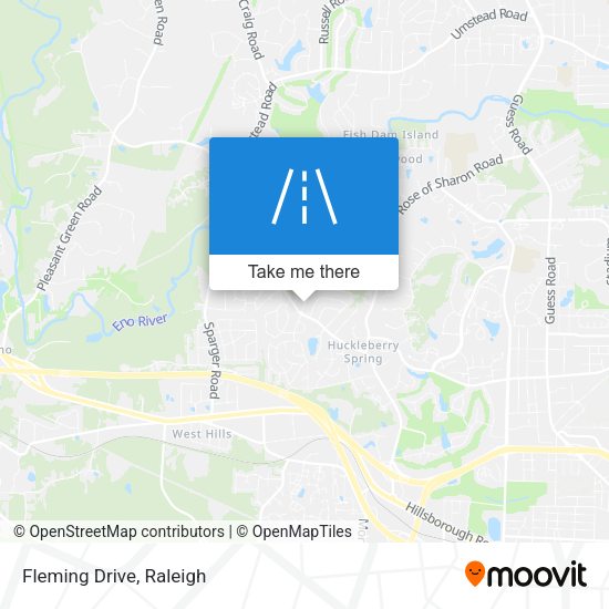 Fleming Drive map