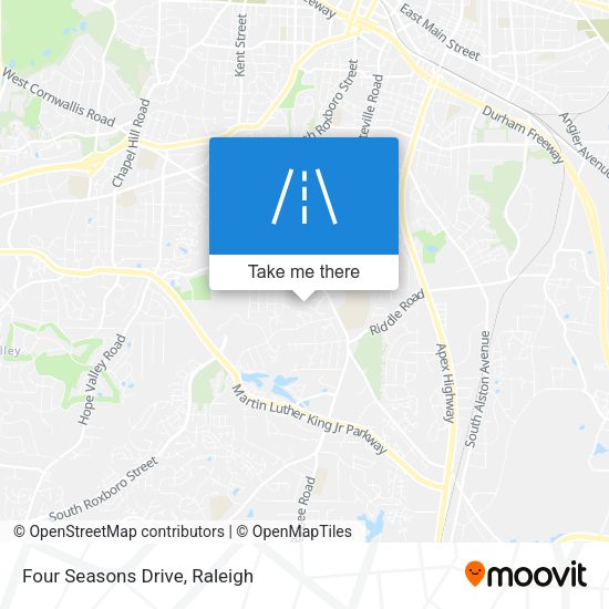 Four Seasons Drive map