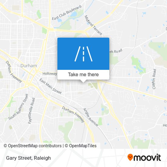 Mapa de Gary Street