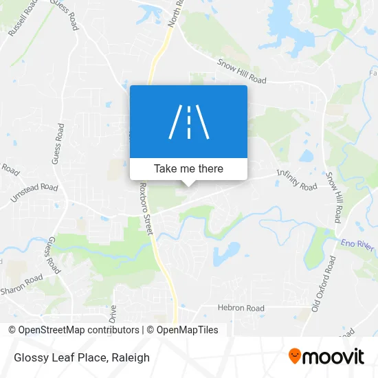 Glossy Leaf Place map