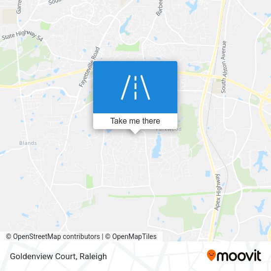 Mapa de Goldenview Court