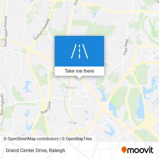 Mapa de Grand Center Drive