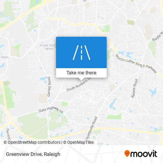 Greenview Drive map