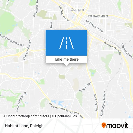 Mapa de Habitat Lane