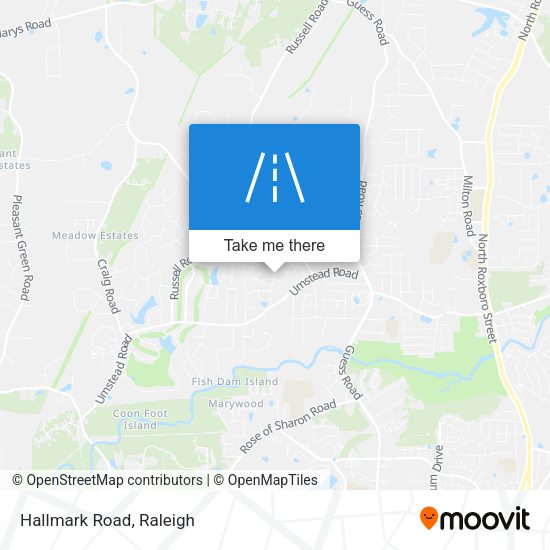 Mapa de Hallmark Road
