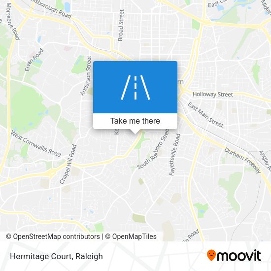 Mapa de Hermitage Court