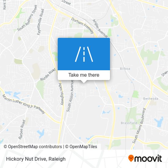 Hickory Nut Drive map