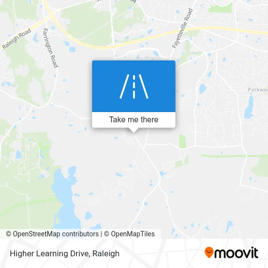 Higher Learning Drive map