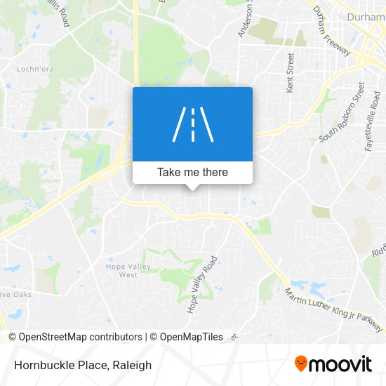 Mapa de Hornbuckle Place