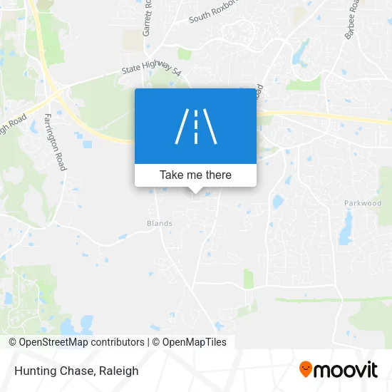 Hunting Chase map