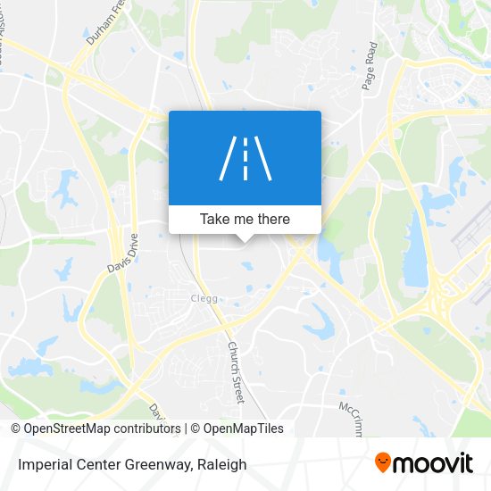 Mapa de Imperial Center Greenway