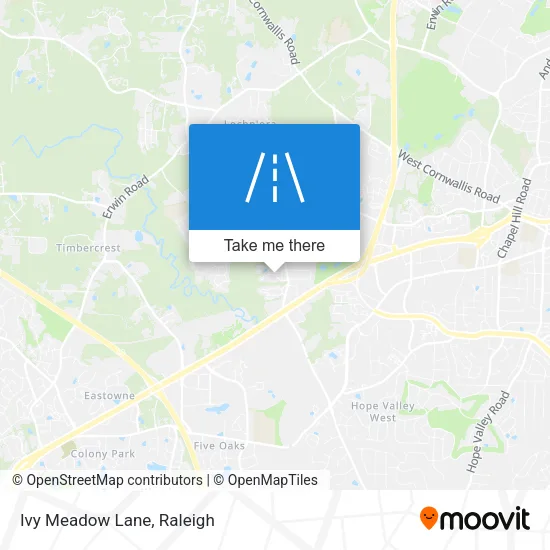 Mapa de Ivy Meadow Lane