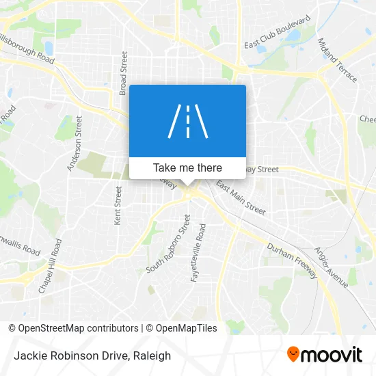 Jackie Robinson Drive map