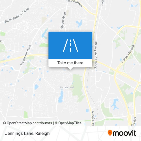 Mapa de Jennings Lane