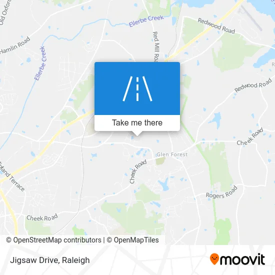 Jigsaw Drive map