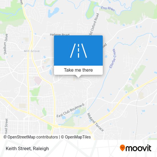 Mapa de Keith Street