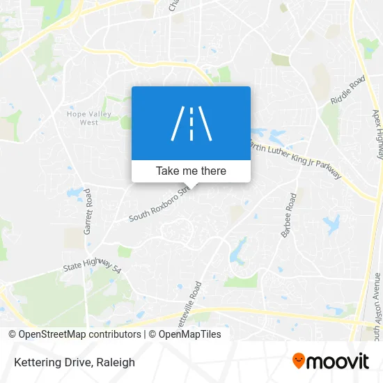 Mapa de Kettering Drive