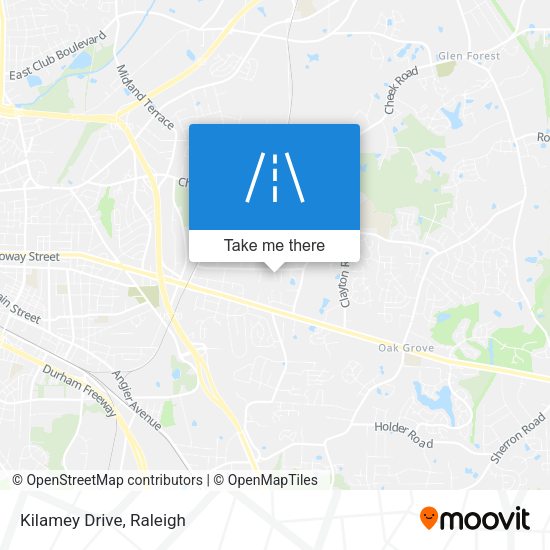 Mapa de Kilamey Drive