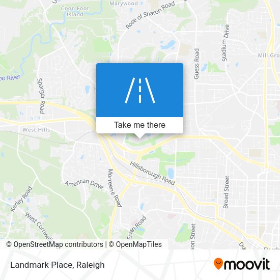 Mapa de Landmark Place