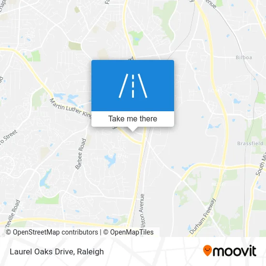 Laurel Oaks Drive map