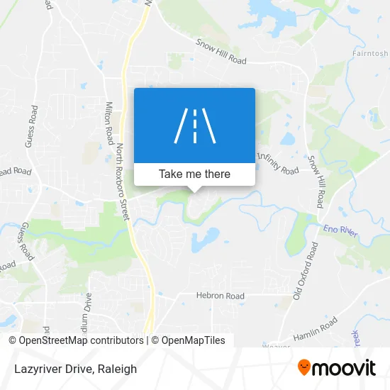 Lazyriver Drive map