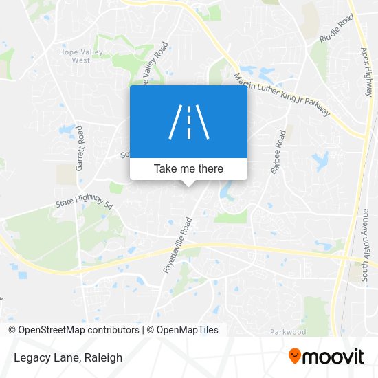 Mapa de Legacy Lane