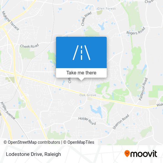 Lodestone Drive map