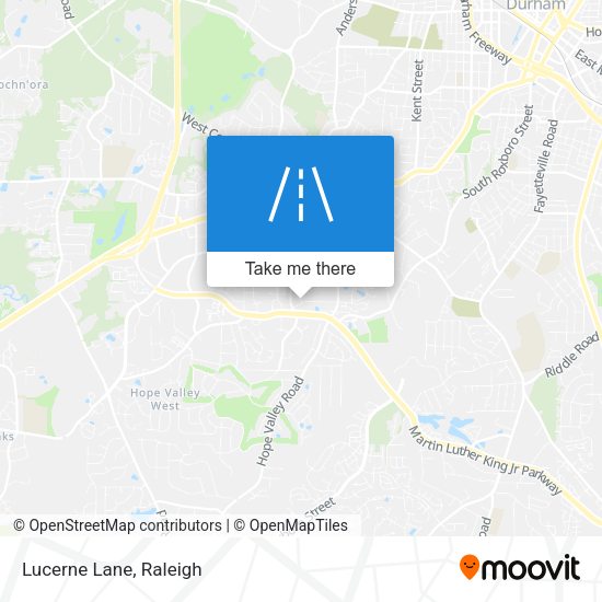 Mapa de Lucerne Lane