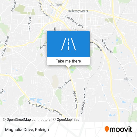 Mapa de Magnolia Drive