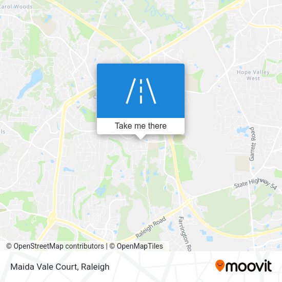 Maida Vale Court map