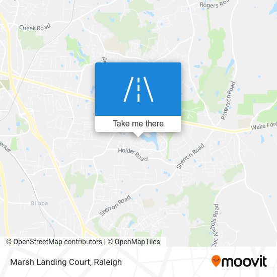 Marsh Landing Court map