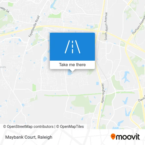 Maybank Court map