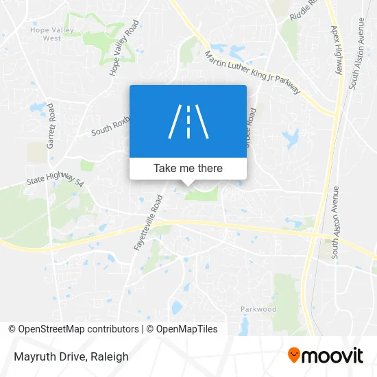 Mayruth Drive map