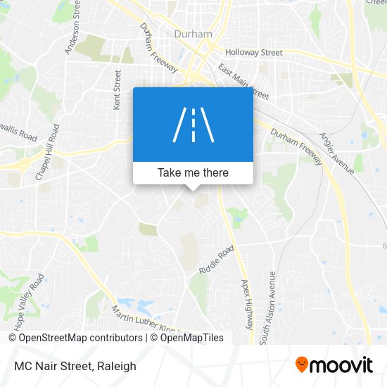 Mapa de MC Nair Street