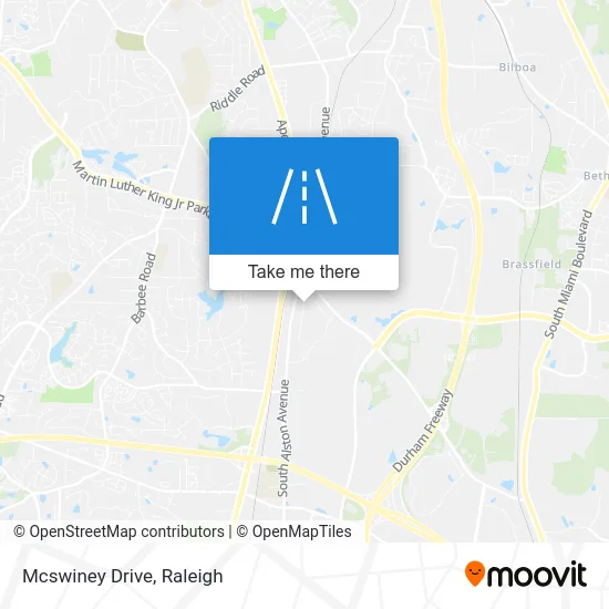 Mcswiney Drive map