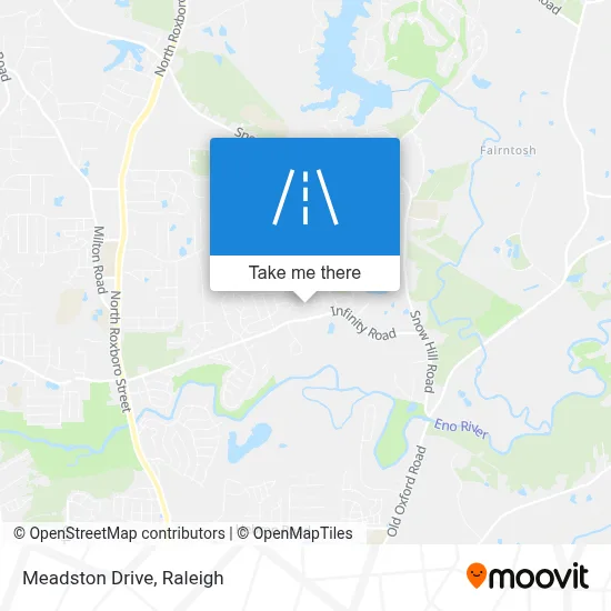 Meadston Drive map