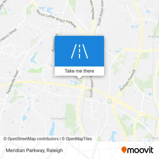 Meridian Parkway map
