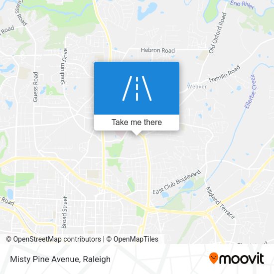 Mapa de Misty Pine Avenue