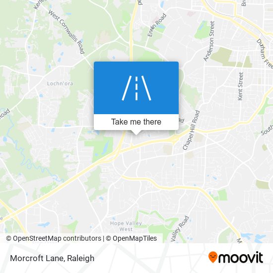 Morcroft Lane map