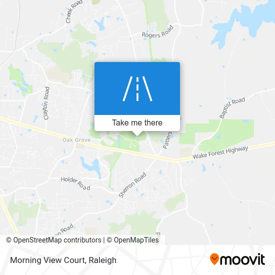 Morning View Court map