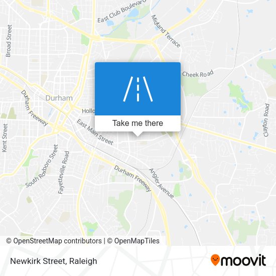 Mapa de Newkirk Street