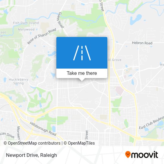 Mapa de Newport Drive